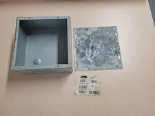 Hoffman ASG8X8X4NK Screw Cover Pull Box 42330 Unused Missing Screws