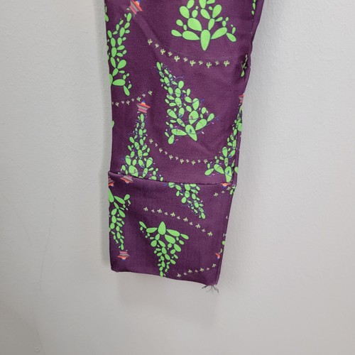 Dren Designs Christmas Tree Cactus Polyester Spandex Joggers Size S/M - Picture 3 of 6