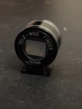 Yashica Tele Wide Finder Shoe Mount Viewfinder For RF Cameras Electro