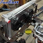 4 Row Radiator+Shroud Fan for 73-1986 Chevy GMC C/K C10 C20 C30 K10 K20 Caprice