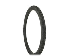 DURO 26” x 1.75 Bicycle Black Wire Bead Tire Knobby Block Grip Rough Tread.