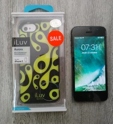 📱 Apple iPhone 5 Bloqué Icloud HS Pour Pièces/Réparation