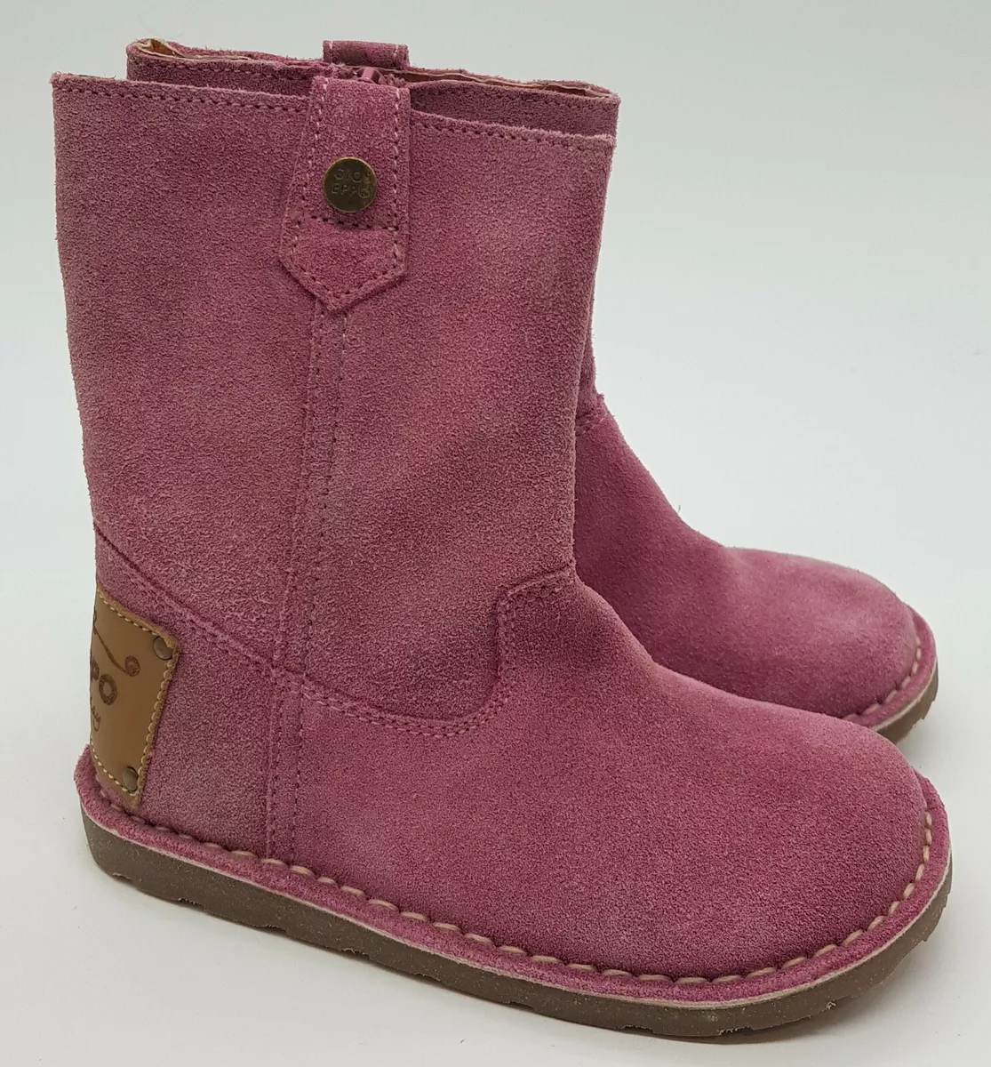 Pink suede hotsell boots uk