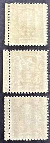 US 1940 Scott #869-871 Set of 3 MNH OG American Educators - Picture 2 of 2
