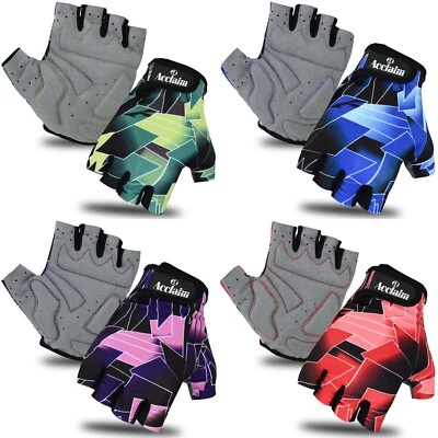 ACCLAIM St Tropez Print Gepolsterte Fahrrad-, Fitness- Und Rollstuhl-Handschuhe