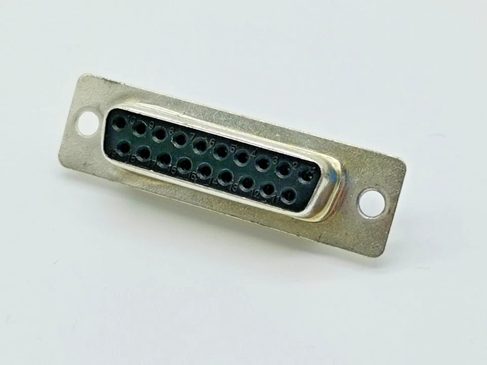 RETRO READY DB19 HEMBRA D-SUB 19 PIN CONECTOR TOMA DE SOLDADURA APPLE NEXT ATARI TT / FALCON