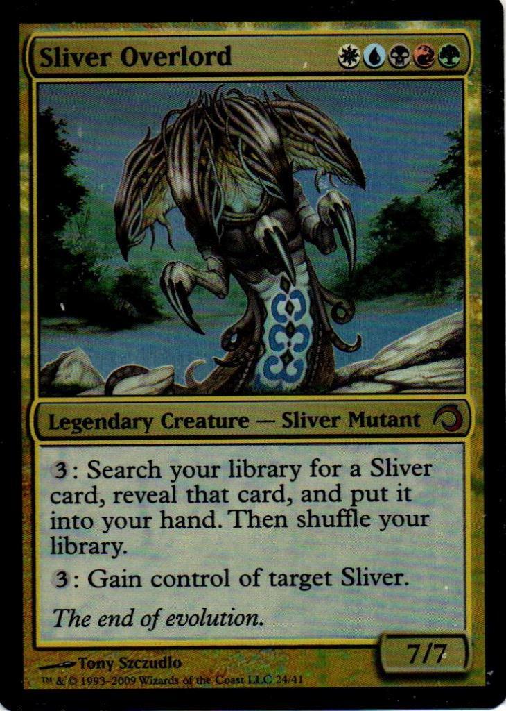 Sliver Overlord Premium Deck Series: Slivers Foil for sale online