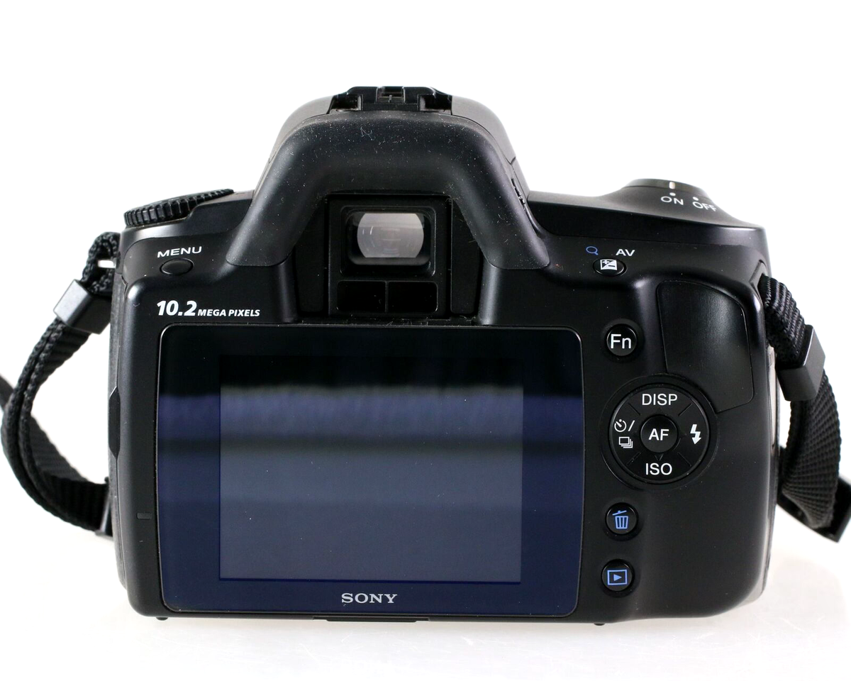 Sony Alpha a230 10.2MP Digital SLR Camera - Black (Body Only) for