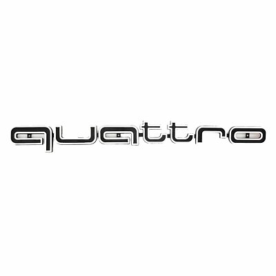 Audi Quattro Grill Emblem - The Plate Gram | Custom Crafted Products