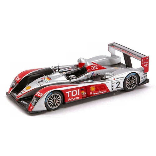Modellini statici di auto da corsa LeMans Scala 1:43 per Audi