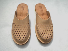 Women`s/Ladies Leather Slippers 100% Natural Leather .