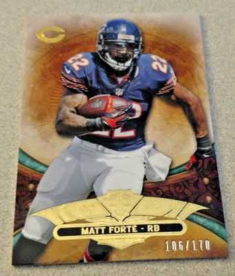 2013 Topps Triple Threads Emerald #27 Matt Forte Chicago Bears /170