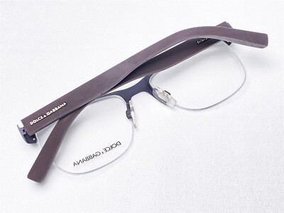 NEW Dolce & Gabbana DG1272 1274 Mens Brown Rubber Eyeglasses  display picture 2