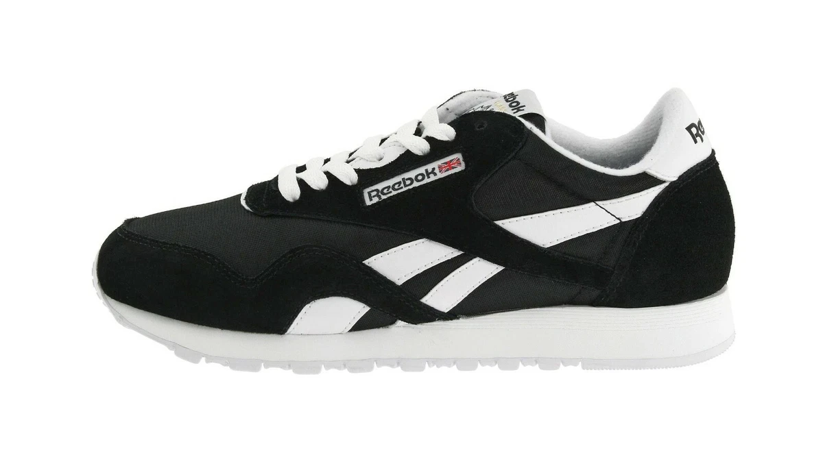Reebok classic nylon sales running shoes womens