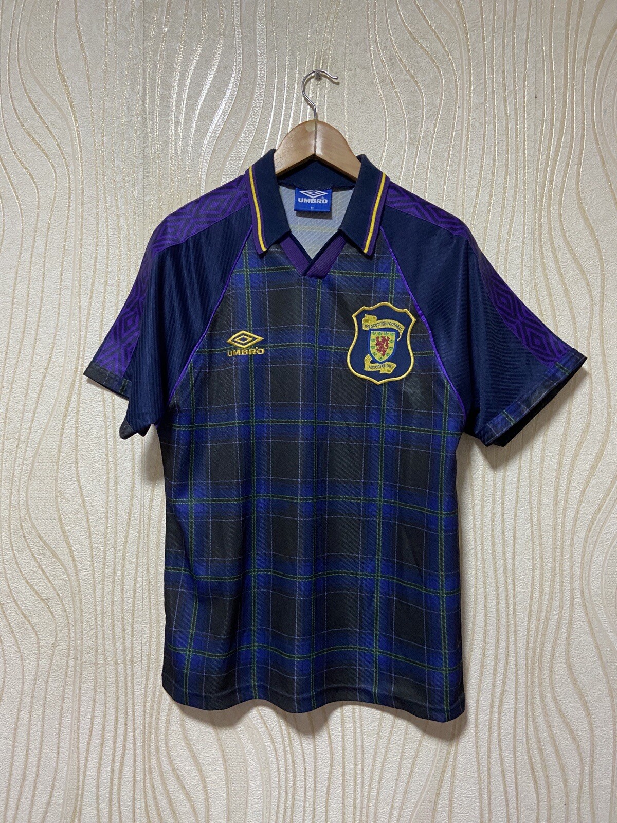 SCOTLAND 1994 1996 HOME FOOTBALL SHIRT SOCCER JERSEY UMBRO VINTAGE sz M MEN