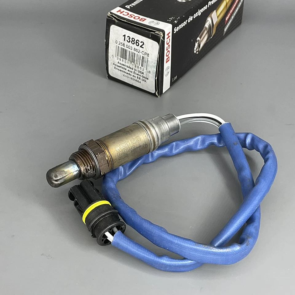 SENSOR DE OXÍGENO GENUINO BOSCH para Mercedes-Benz E320 E420 E430 E55 AMG SL500 13862 Foto 2 de 4