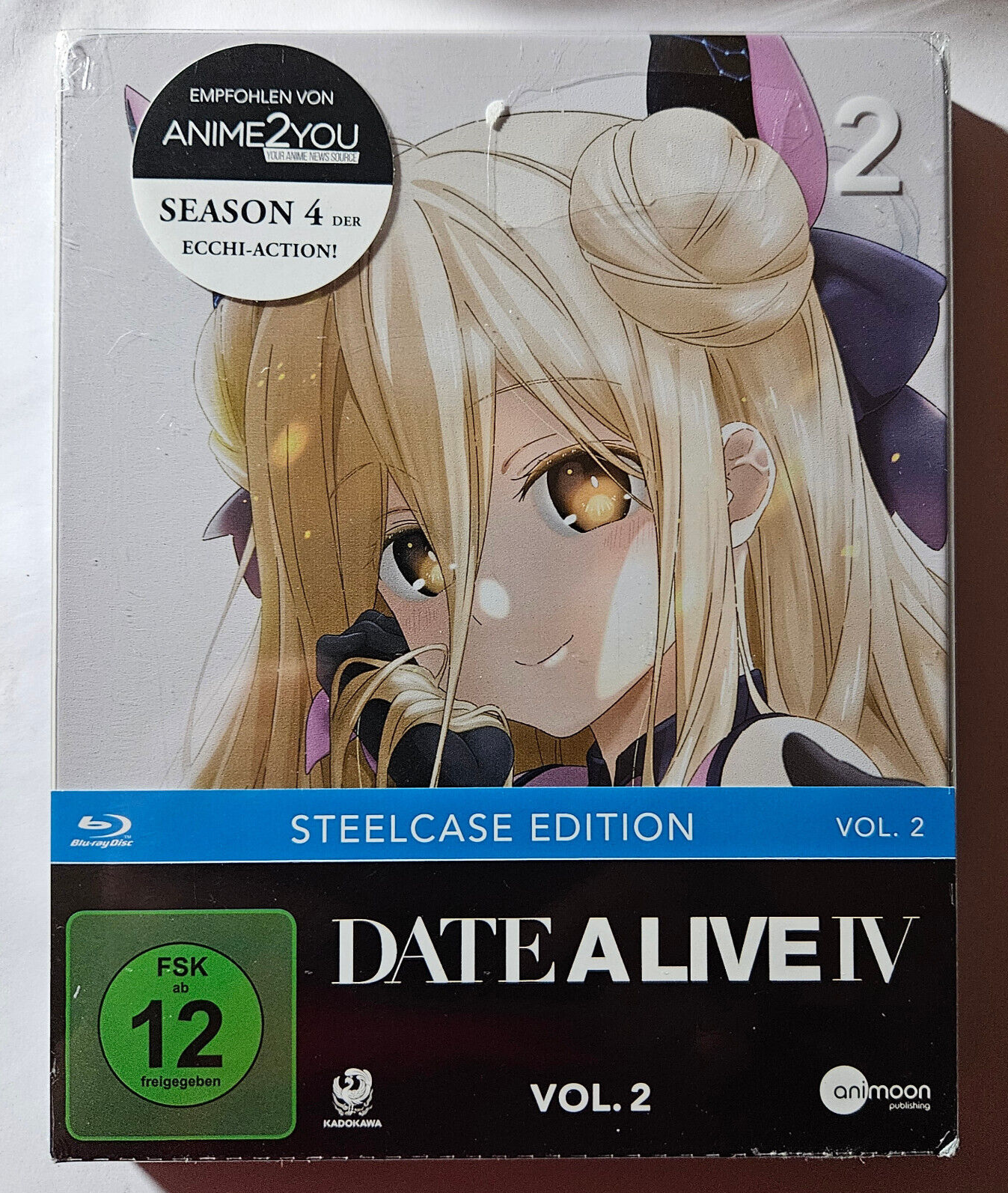 DATE A LIVE IV - VOL.2 - Folge 5-8 - STEELCASE EDITION - Blu-ray; NEU; OVP - Bild 2