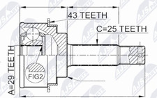 Joints Hyundai COUPE