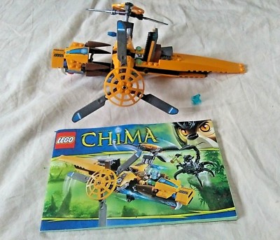 Legends of Chima Lego Set Lavertus' Twin Blade #70129 with Booklet No Min Fig