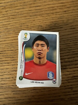Panini WM Brasilien 2014 Sticker 412-639