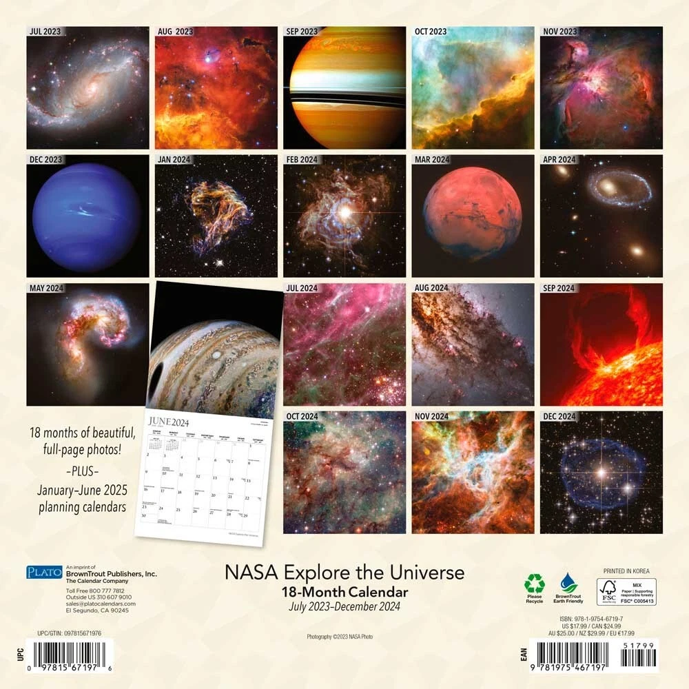 Calendario 2025 0 Upc