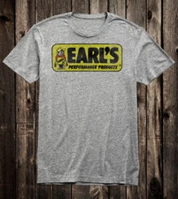 T Shirt 100% Cotton White Hot Rod Drag Race Earl's Performance Products Shop