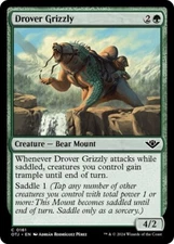 MTG (x4) Drover Grizzly (x4) Playset (OTJ C#161) NM/LP