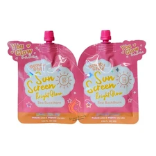 You Glow Babe Beauty White Sunscreen Bright Glow with Sea Buckthorn (Twin Pack)