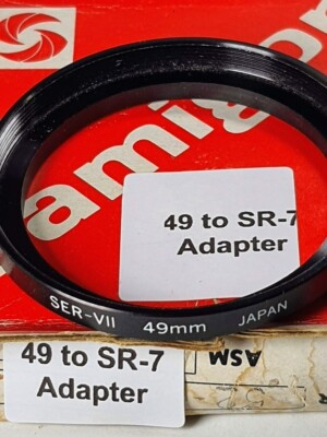 #ad 49mm to SER 7 Vii Step Up Ring Filter Converting Adapter Japan 49 SERIES 7 49 S7 $10.99
