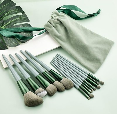13pcs Makeup BRUSHES Kit Set Powder Foundation Eyeshadow Eyeliner Lip Brush NEW