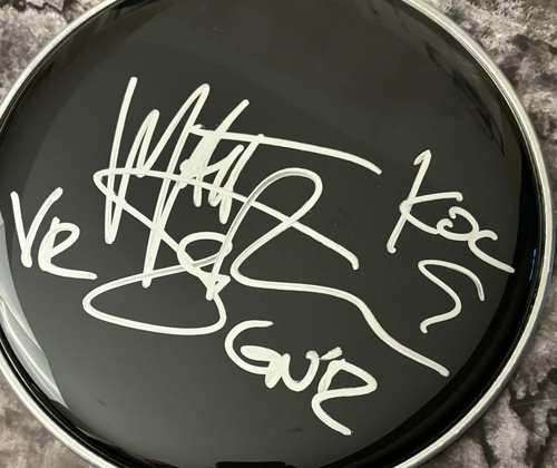 GFA Guns 'N Roses Drummer * MATT SORUM * Signed 10" Drumhead PROOF M1 COA - Picture 2 of 4