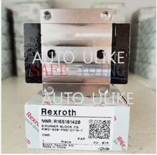 1x Rexroth linear guide carriage R165181420 RUNNER BLOCK BALL BEARING NEW