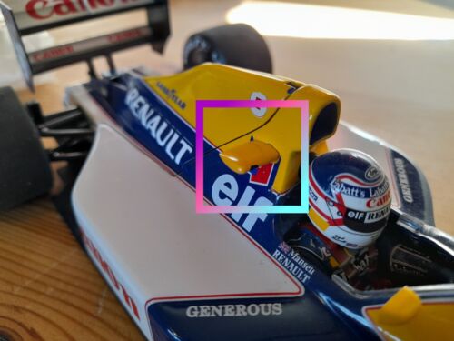 1:18 scale Replacement camera Williams FW14 B MANSELL Minichamps spare  - Afbeelding 1 van 3