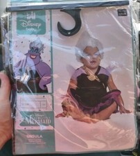 Ursula Disney Villians Baby Dress 12m-18m Infant Disguise Halloween Costume NIP