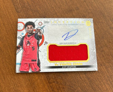 De'Vontes Cobbs 2022 Topps Inception OTE Patch Auto IARC-DC3 City Reapers /149