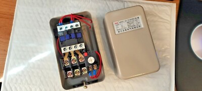 MECCANIXITY Magnetic Electric Motor Starter, 380V 4KW 5HP, 3 Phase Magnetic Swit