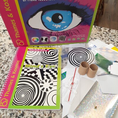 Mind's Eye Optical Illusions & Human Preception experiment Kit Thames & Kosmos