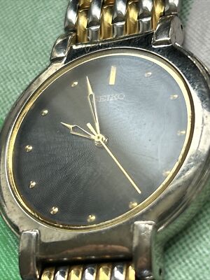 Montre Seiko Femme Quartz - Réf. V701-1791 - Bracelet 2 Tons Or Et Argent - Pile Neuve