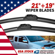 MGT 21"+19" Fit For HONDA CIVIC 2001-2005 All Season Wiper Blades(Set of 2)