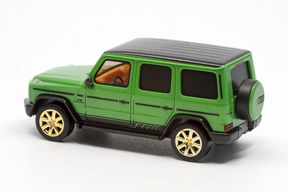 HERPA 957175 MERCEDES BENZ G KLASSE in GREEN model is PLASTIC - HO or 1:87 scale - Image 3 of 4