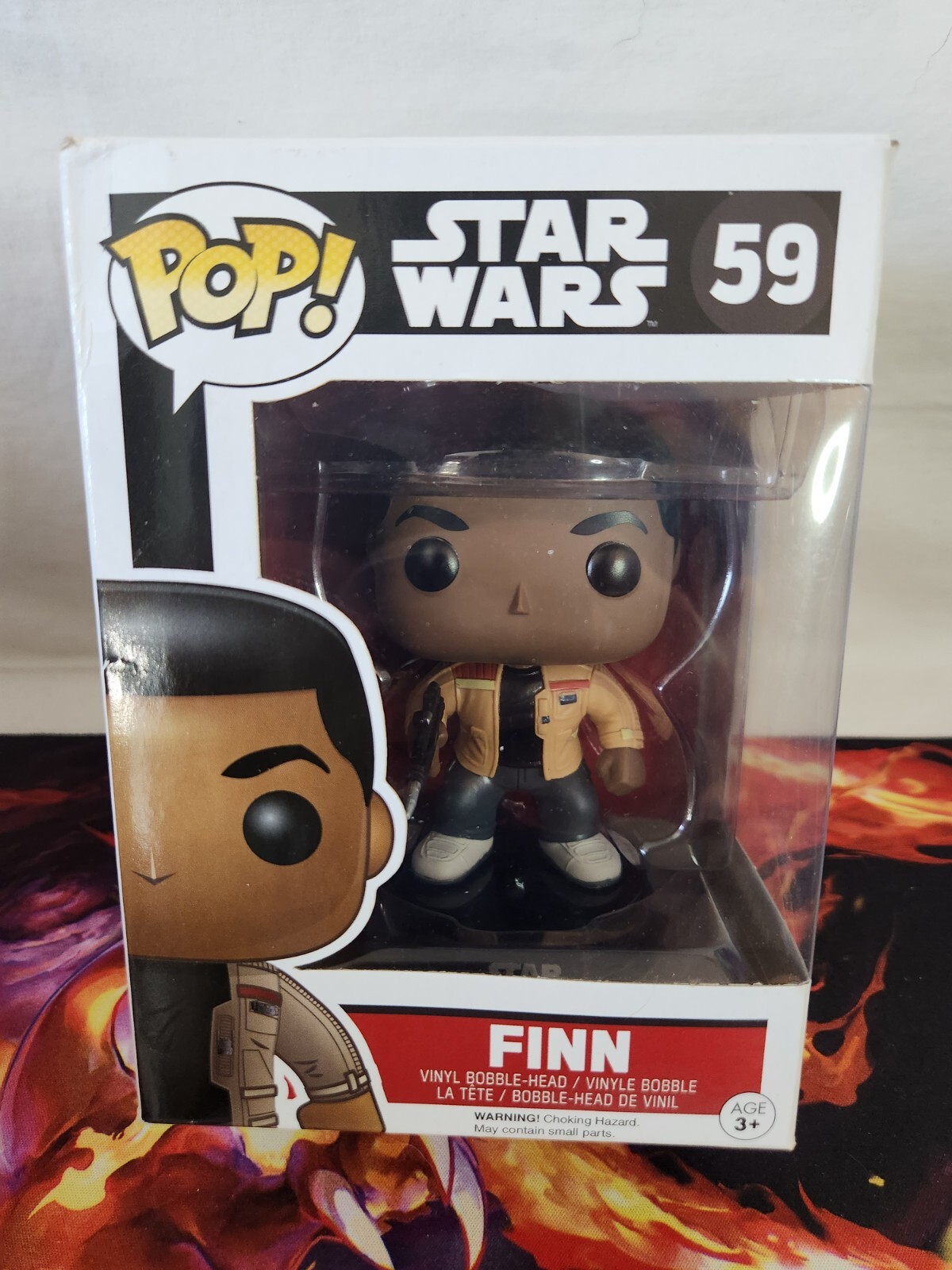 Funko Pop! Vinyl: Star Wars - Finn #59 W/ Pop Protector