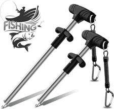 Portable Aluminum Fish Hook Remover, Easy Reach Fast Decoupling Tool