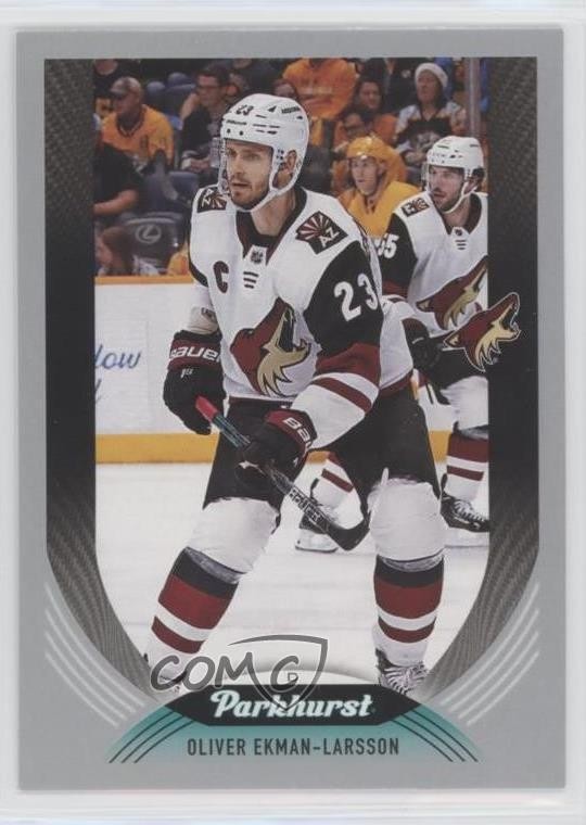 2020-21 Upper Deck Parkhurst Silver Border Oliver Ekman-Larsson #23 x6g