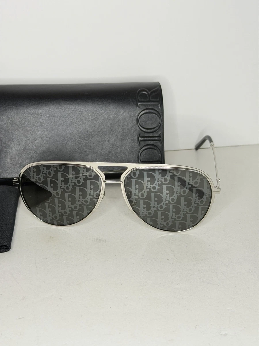Dior Silver Aviator Sunglasses for Men for sale | eBay