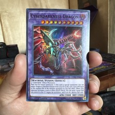 Yugioh Cyberdarkness Dragon LEDU-EN024 Super Rare - NM 💎
