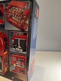 New LEGO 10258 CREATOR: London Bus, Retired, Sealed In Damaged Box