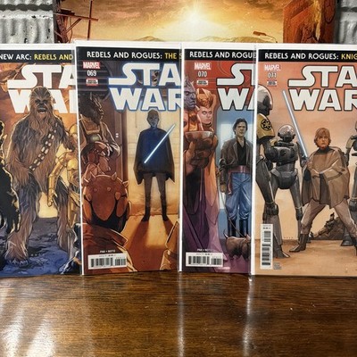Lot Of 4 Star Wars Marvel Comic Books # 68 69 70 71 NM 1st Prints Noto 1 J433