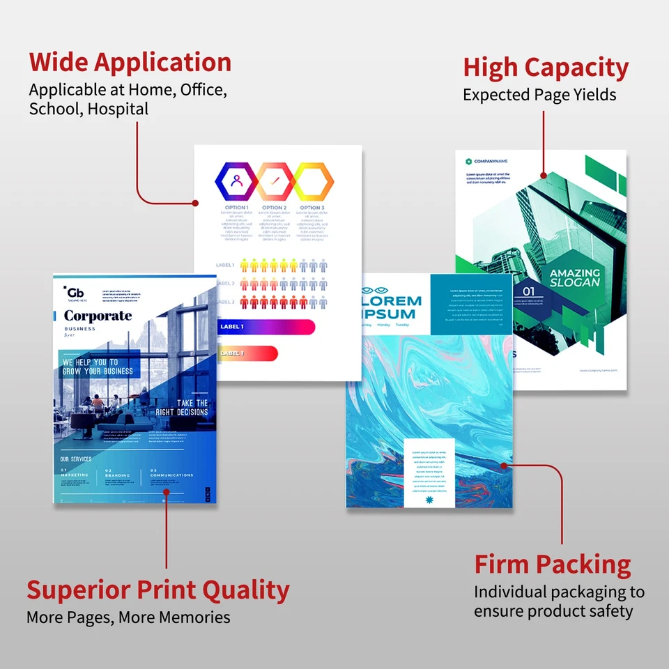 PG-245XL CL-246XL Ink Cartridge for Canon PIXMA MG2522 MG2520 TS3122 MX490 MX492 - Image 4 of 4