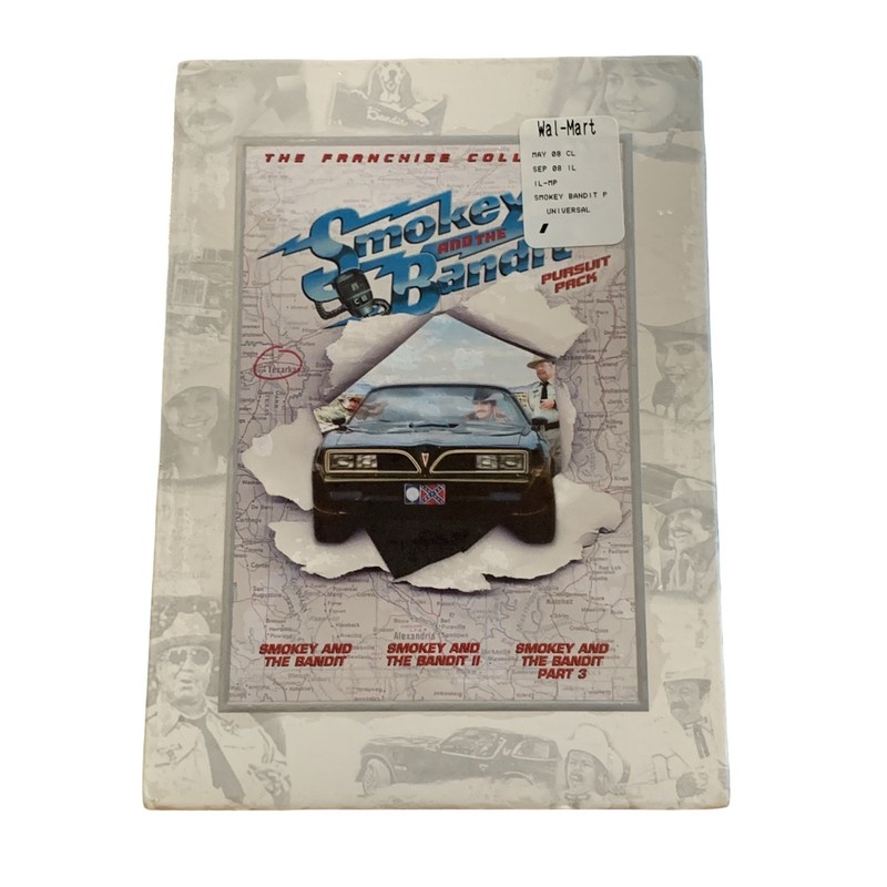 Smokey and the Bandit Pursuit Pack DVD 3-Movie Collection Widescreen NEW
