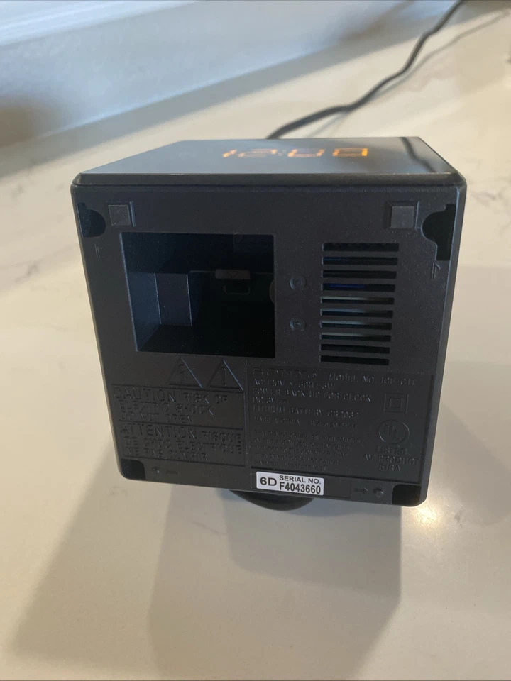 Sony ICF-C1T AM/FM Dual Alarm Clock Radio ICF C1T FM/AM WORKS! - Image 4 of 4